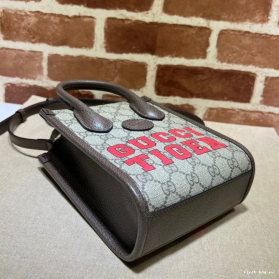 First bag ru Mini tote bag with G Gucci Interlocking 0805